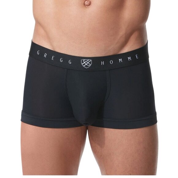 Gregg Homme Men's ROOM-MAX Boxer Briefs Black - 152705 - Picture 1 of 2